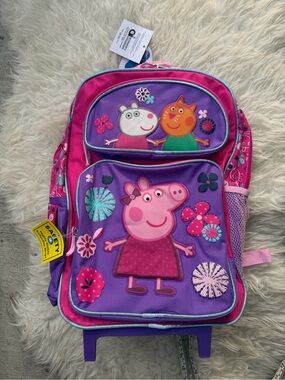 Peppa Pig Rolling Backpack